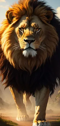 Felidae Cloud Lion Live Wallpaper