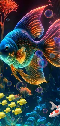 Fin Underwater Organism Live Wallpaper
