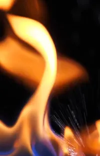 Fire Flame Font Live Wallpaper