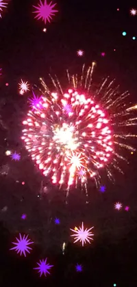 Fireworks Atmosphere Light Live Wallpaper