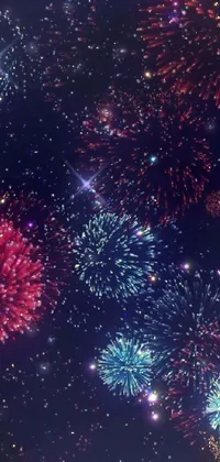 Fireworks Atmosphere Organism Live Wallpaper
