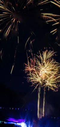 Fireworks Atmosphere Photograph Live Wallpaper