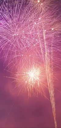 Fireworks Atmosphere Water Live Wallpaper