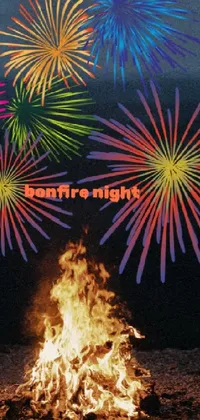 Fireworks Entertainment Event Live Wallpaper