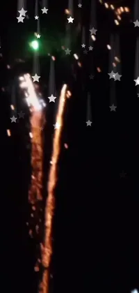 Fireworks Event Midnight Live Wallpaper