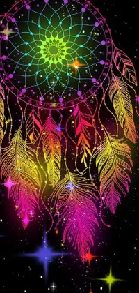 Fireworks Light Purple Live Wallpaper