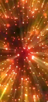 Fireworks Sky Water Live Wallpaper