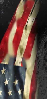 Flag Liquid Flag Of The United States Live Wallpaper