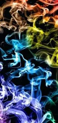 Flame Abstract Smoke Live Wallpaper
