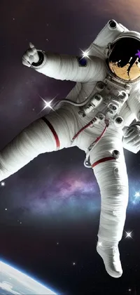 Flash Photography Astronaut Entertainment Live Wallpaper