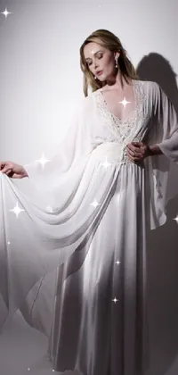 Flash Photography Gown Sleeve Live Wallpaper