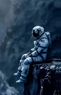 Flash Photography Sky Astronaut Live Wallpaper
