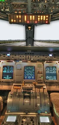 Flight Instruments Aircraft Cockpit Live Wallpaper