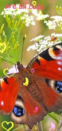 Twinkling cute butterflies  Live Wallpaper