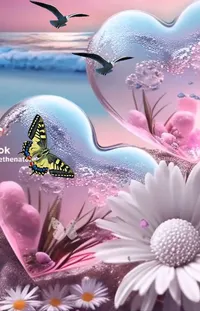 Flower Arthropod Nature Live Wallpaper