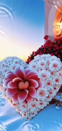 Flower Azure Petal Live Wallpaper