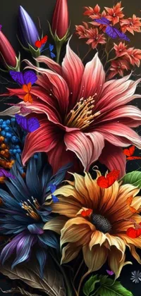 Flower Botany Petal Live Wallpaper