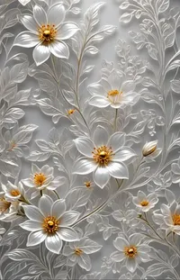 Flower Camomile Petal Live Wallpaper