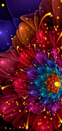 Flower Colorful Bright Live Wallpaper