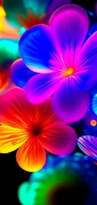 Flower Colorfulness Water Live Wallpaper