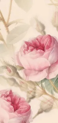 Flower Drawing Painting Live Wallpaper