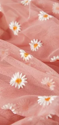 Flower Fabric Cloth Live Wallpaper