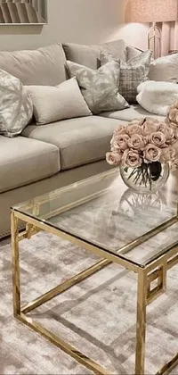 Flower Furniture Couch Live Wallpaper