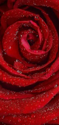 Flower Gory Red Live Wallpaper