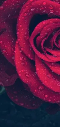 Flower Gory Red Live Wallpaper