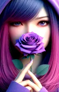 Flower Hairstyle Eyebrow Live Wallpaper