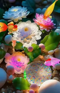 Flower Light Botany Live Wallpaper