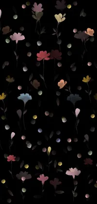 Flower Light Night Live Wallpaper