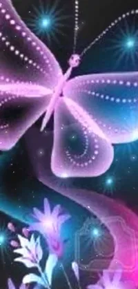 Flower Light Plant Live Wallpaper