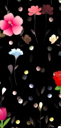 Flower Light Rose Live Wallpaper