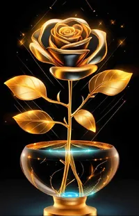 Flower Liquid Light Live Wallpaper