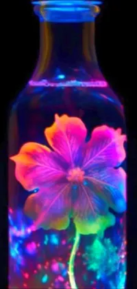 Flower Liquid Water Live Wallpaper
