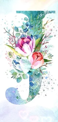 Flower Paint Petal Live Wallpaper