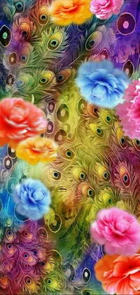 Flower Petal Art Live Wallpaper