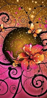 Flower Petal Art Live Wallpaper