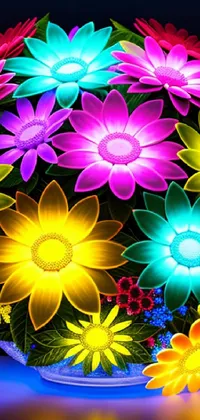 Flower Petal Light Live Wallpaper
