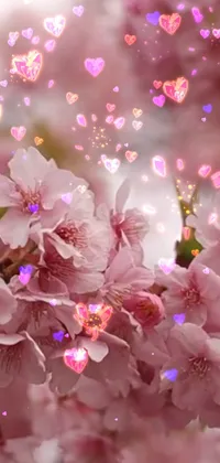 Flower Petal Light Live Wallpaper