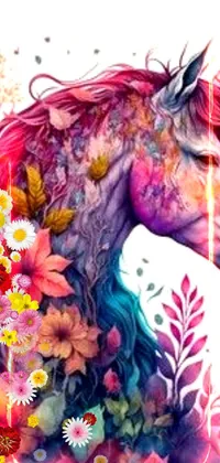 Flower Petal Magenta Live Wallpaper
