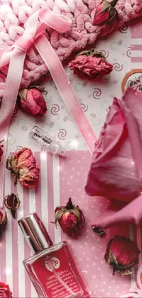 Flower Petal Textile Live Wallpaper