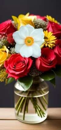 Flower Petal Vase Live Wallpaper