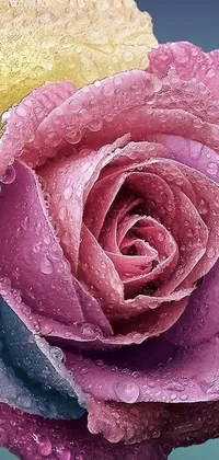 Flower Pink Garden Roses Live Wallpaper