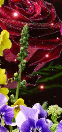 Flower Plant Colorful Live Wallpaper