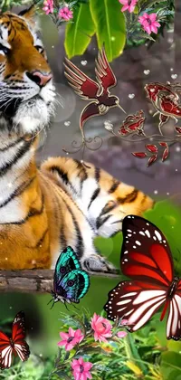 If you're a fan of live wallpapers, you'll love this realistic tiger live wallpaper