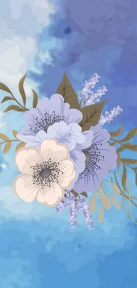 This stunning live wallpaper for phones is perfect for anyone who loves flowers