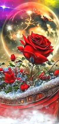 Flower Plant Petal Live Wallpaper