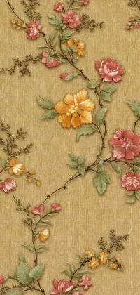 This phone live wallpaper showcases beautiful and realistic flowers in stunning detail